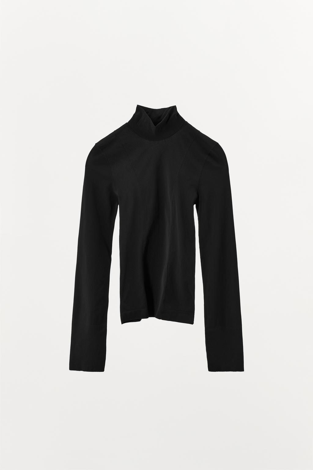 FITTED TOP WITH TOPSTITCHING - Zara фото 13