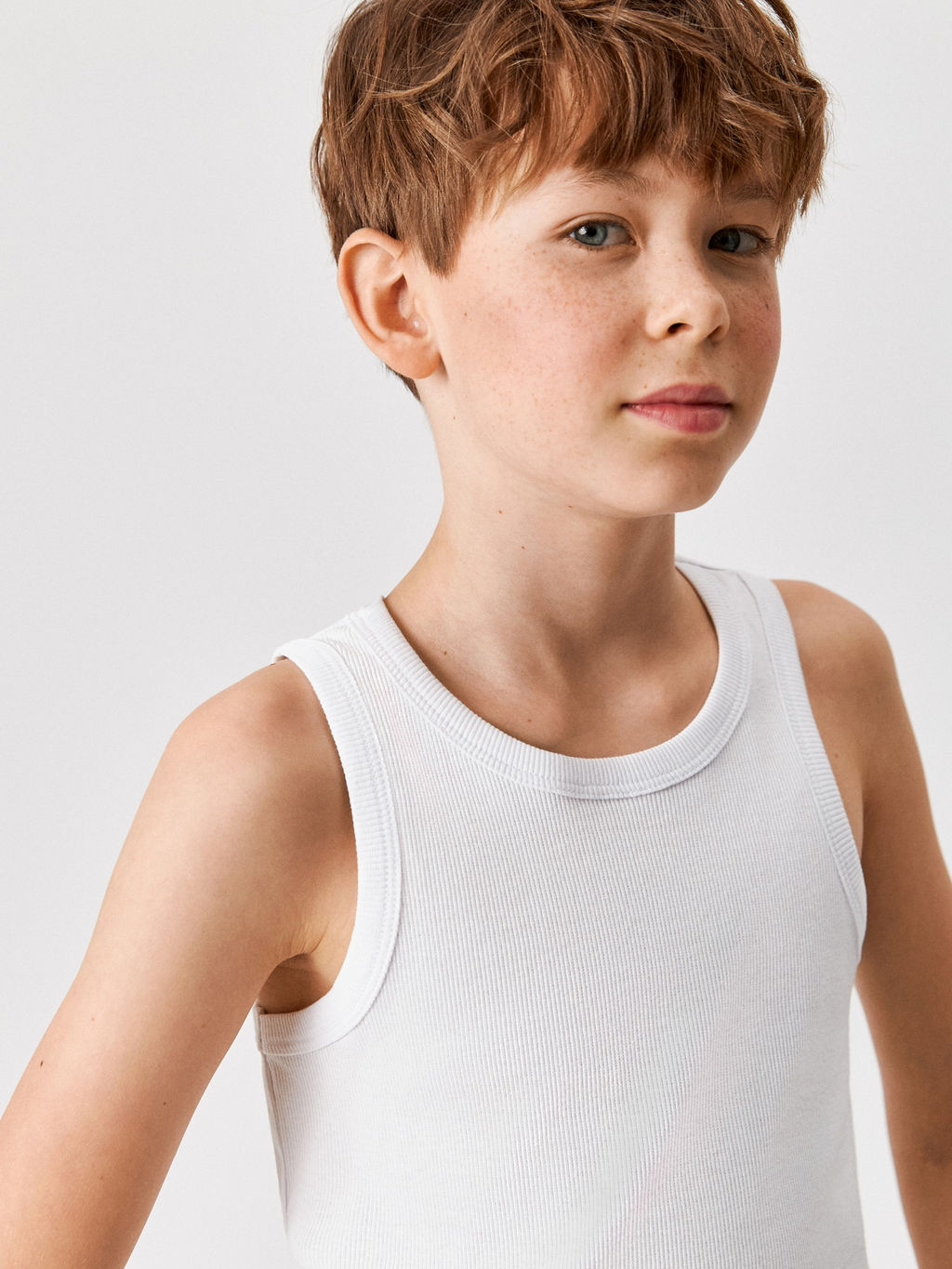 ACOOLA / Мaйка детская для мальчиков Harden белый фото 5