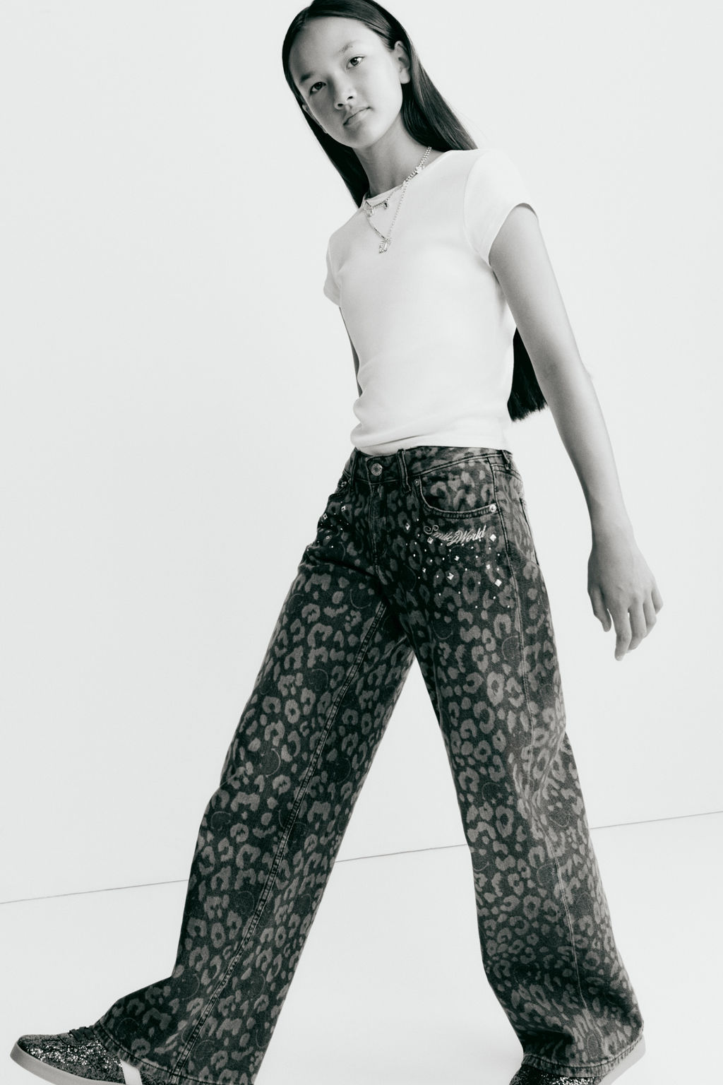 Wide Leg Low Jeans - H&m фото 8