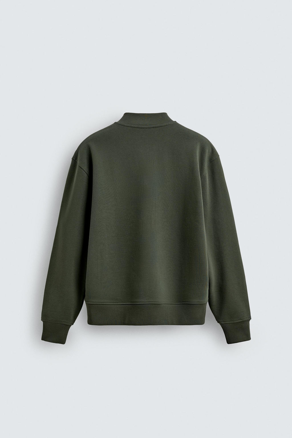 QUARTER-ZIP SWEATSHIRT - Zara фото 8