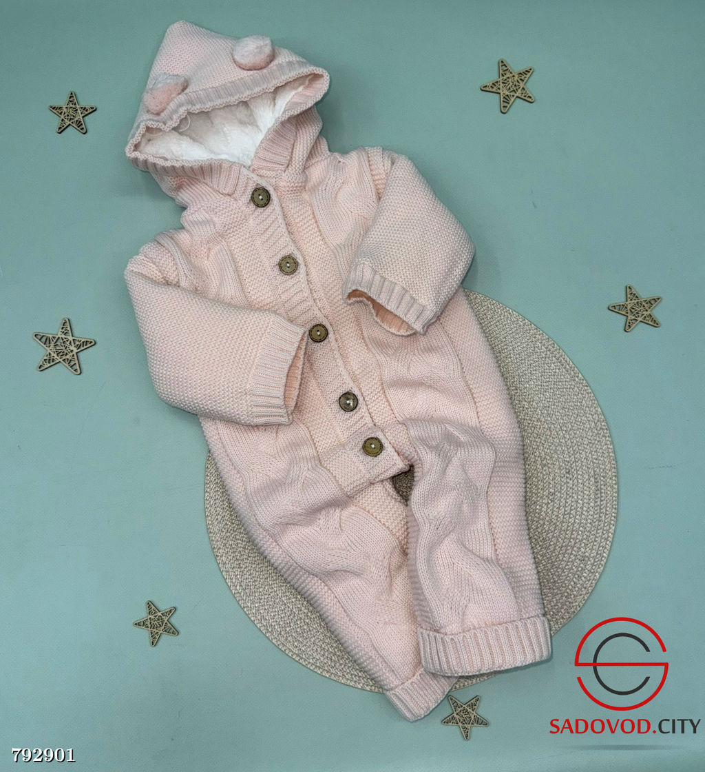 Вязаный детский комбинезон на меху - Bruno фото 8