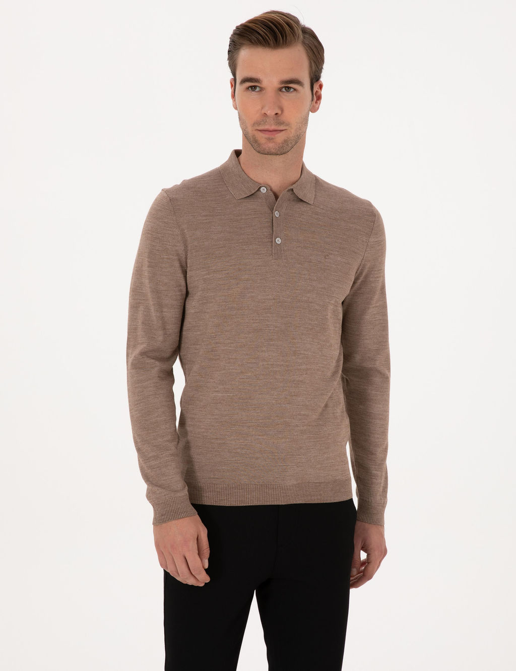 Vizon Slim Fit Basic Kazak - Cacharel фото 3