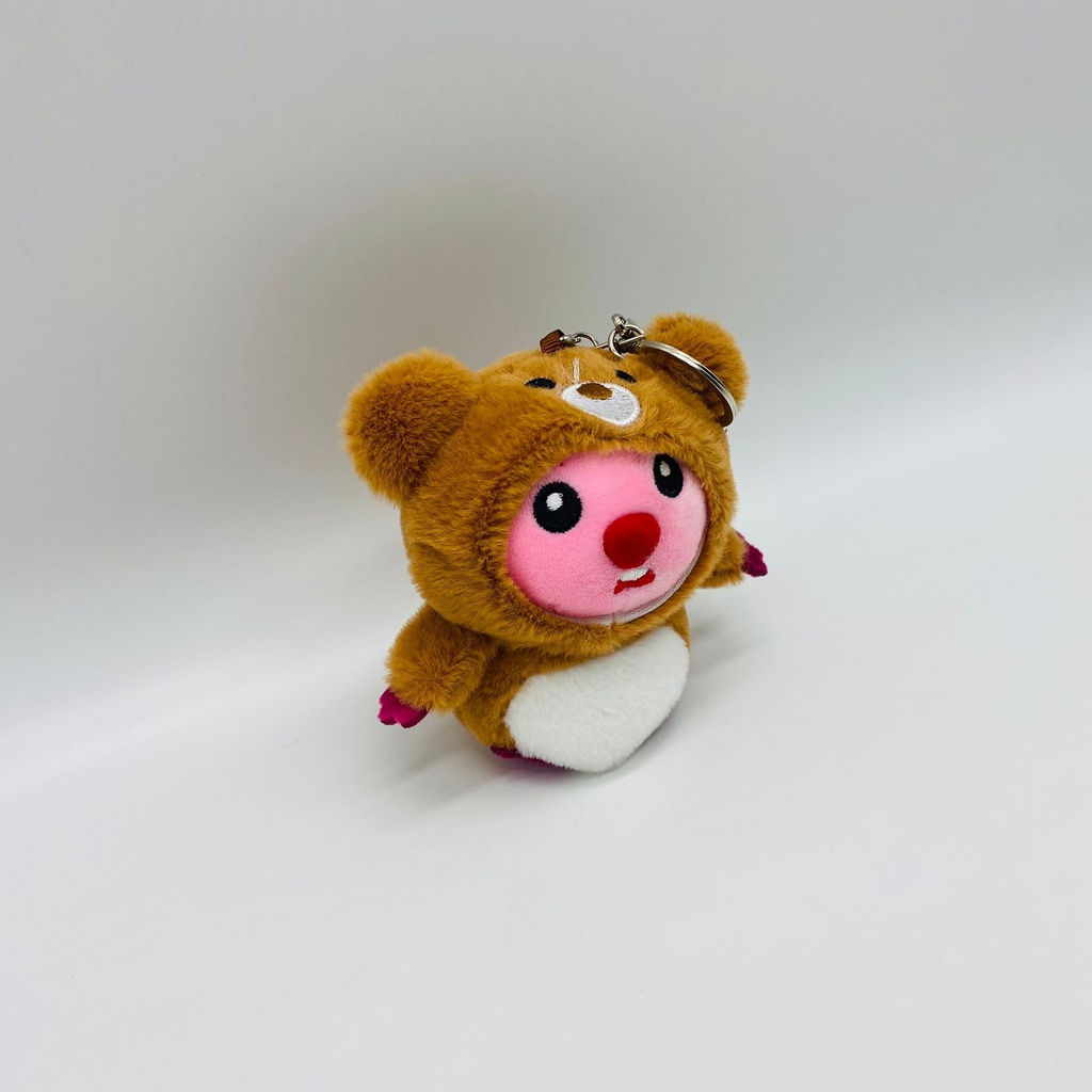 Брелок мягкая игрушка Бобренок в костюме в ассортименте - Storyland фото 3