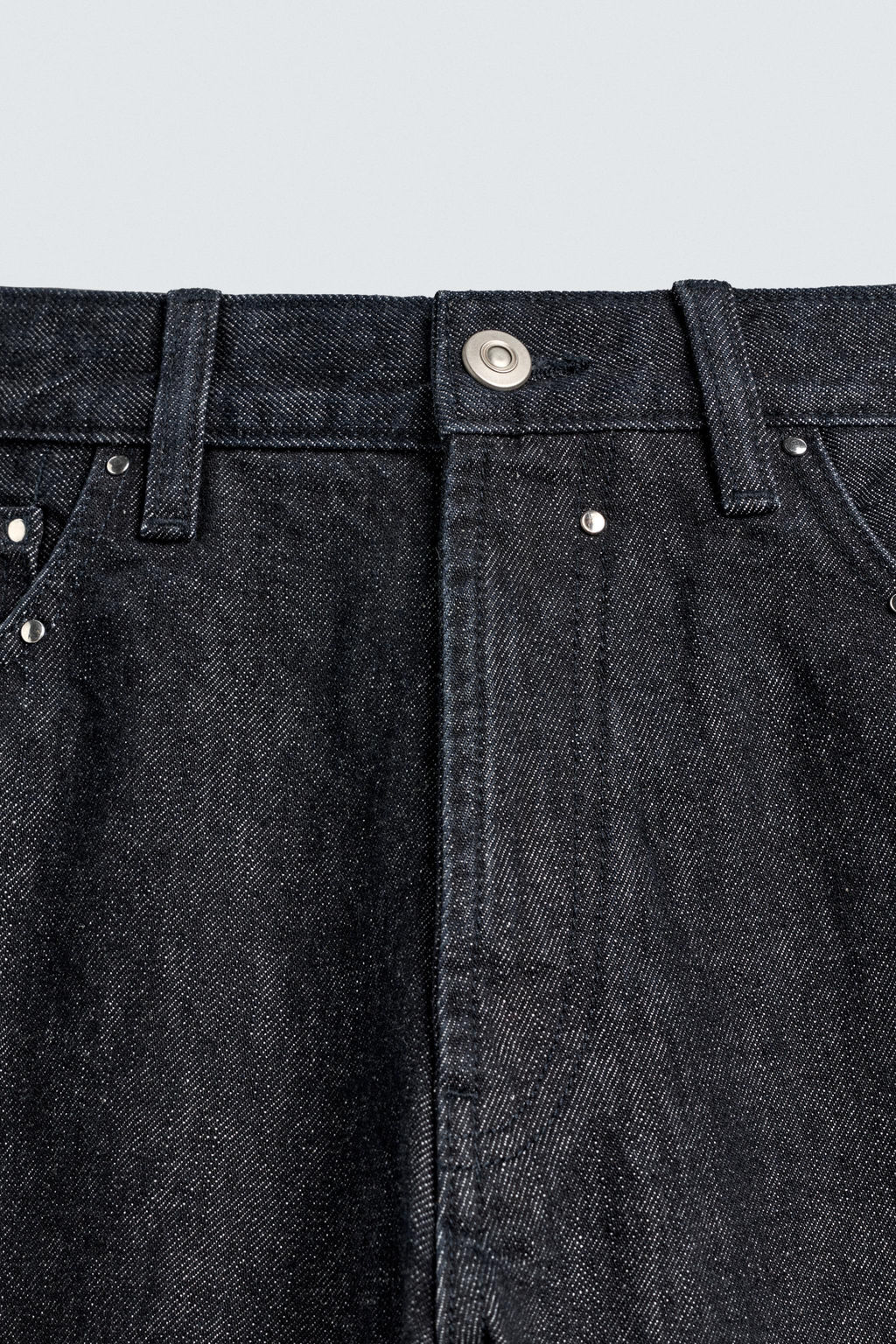 STUDDED STRAIGHT-LEG JEANS - Zara фото 17