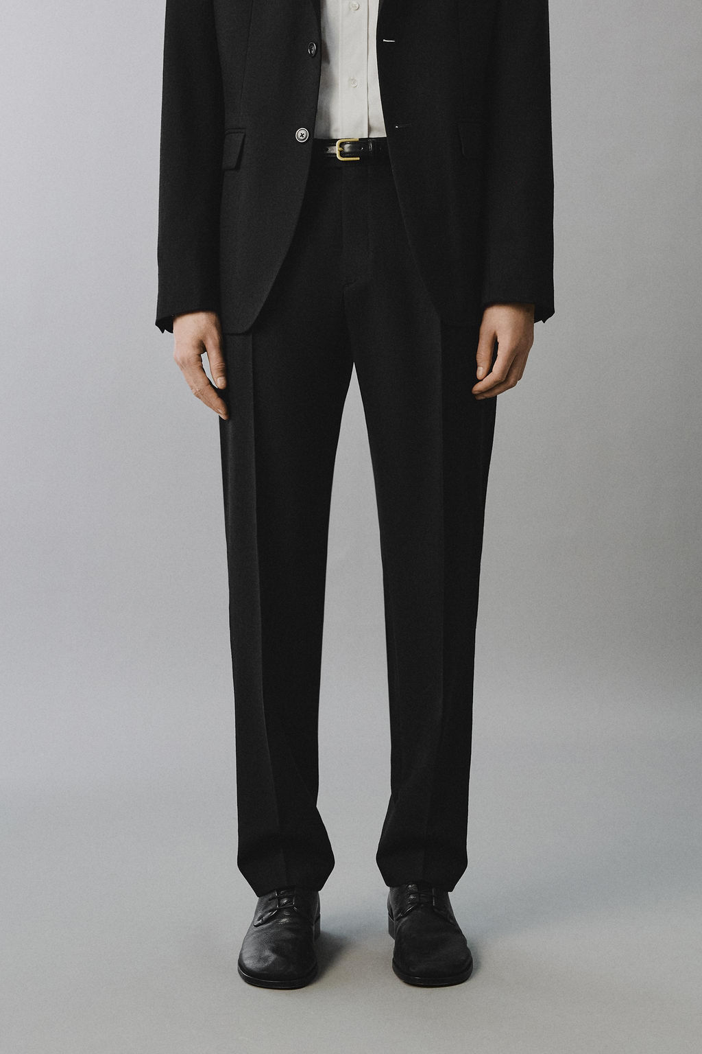 PANTAL?N TRAJE 100% LANA / Negro - Zara фото 9