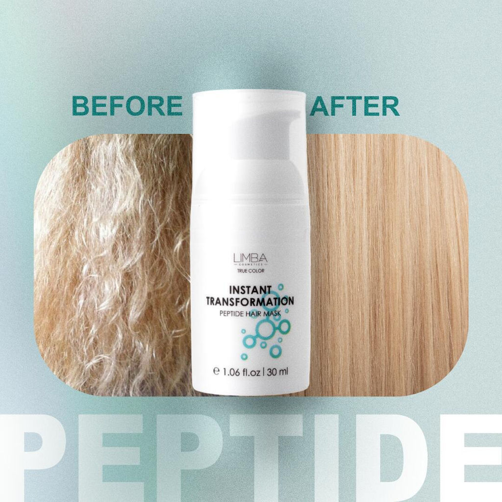 Limba Cosmetics Маска Пептидная для волос INSTANT TRANSFORMATION, 30мл (lmb64)