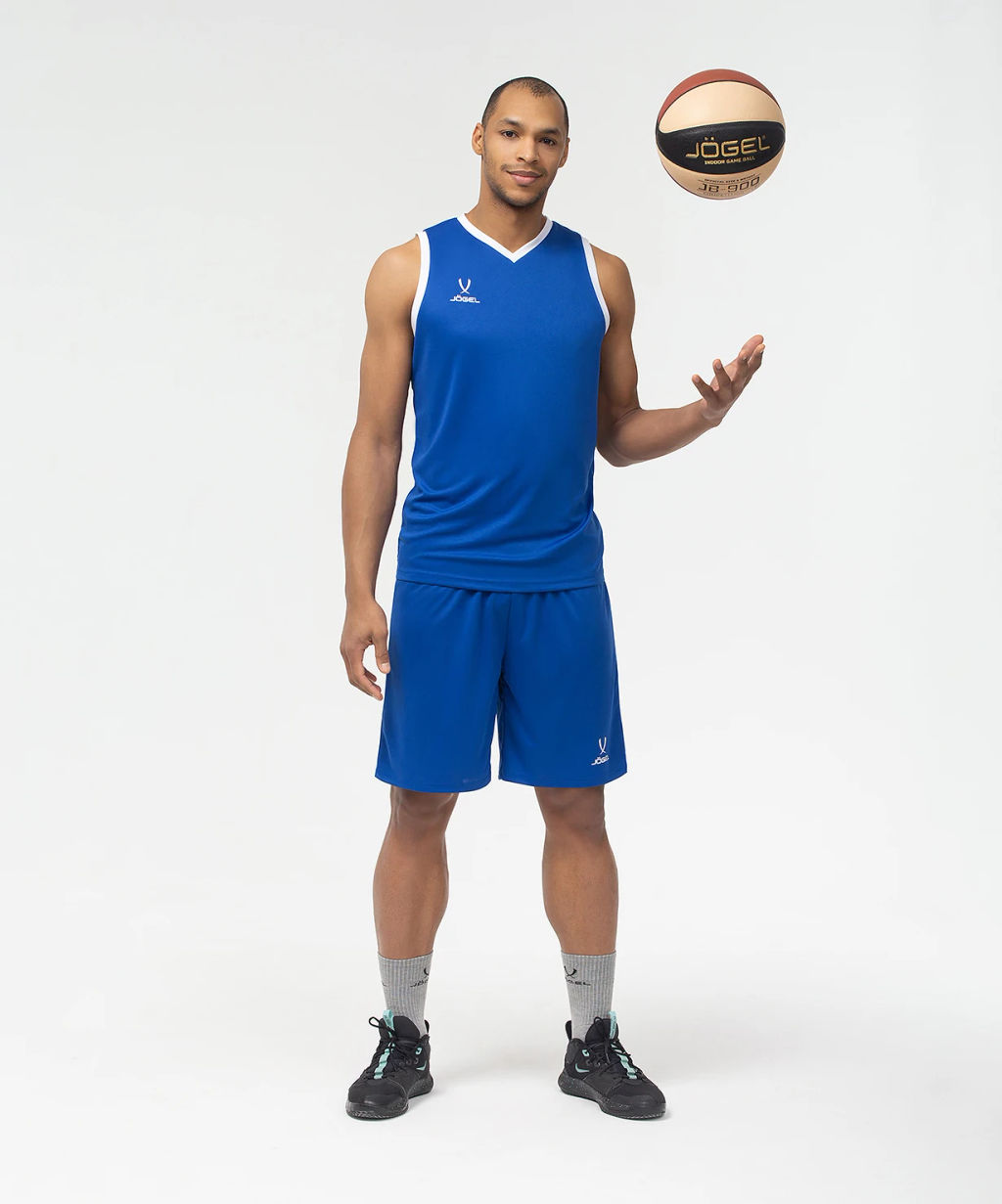Шорты баскетбольные JOGEL CAMP Basic, синий фото 6