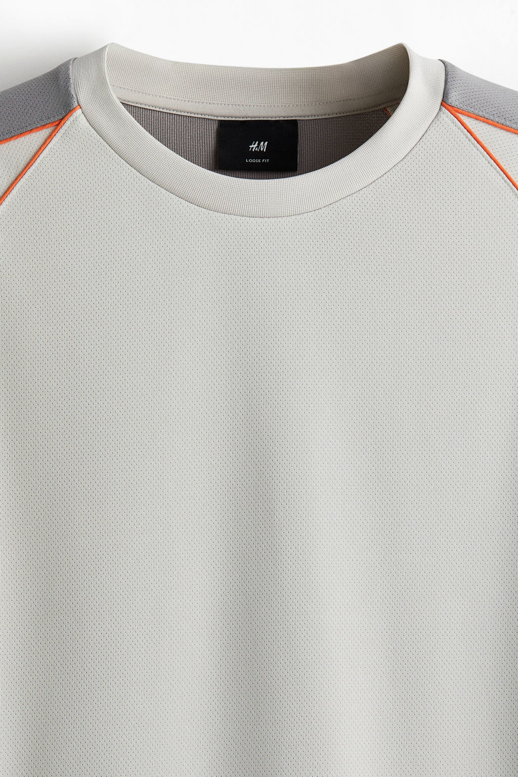 Camiseta de manga larga en malla Loose Fit - H&m фото 3