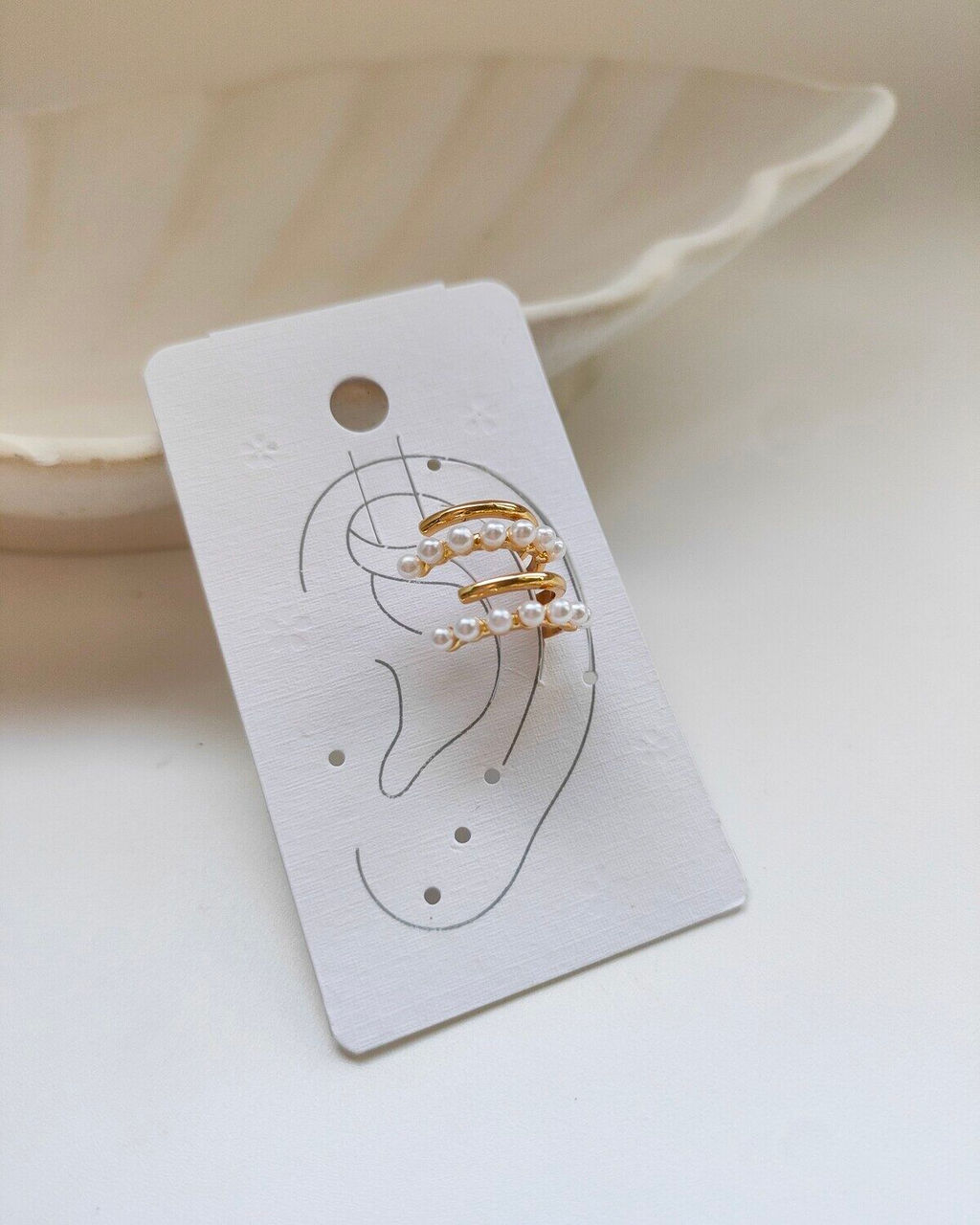 Серьги - кафф