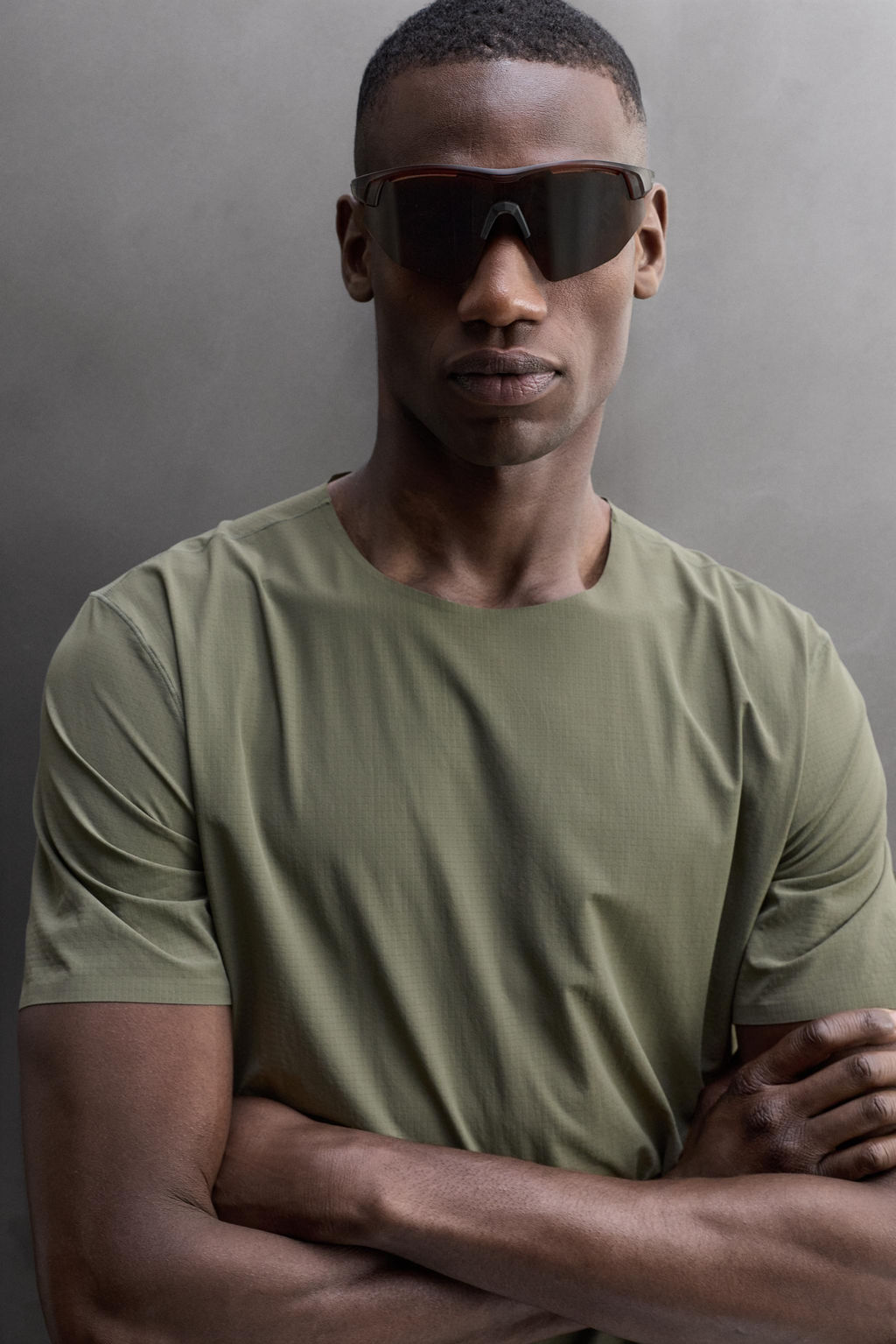 CAMISETA T?CNICA ESTRUCTURA / Gris antracita