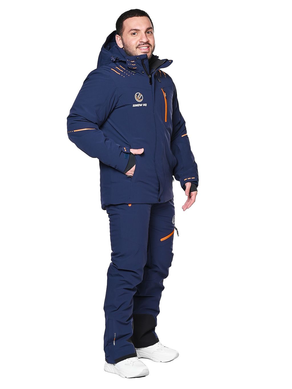 Костюм A-8987 Темно-синий