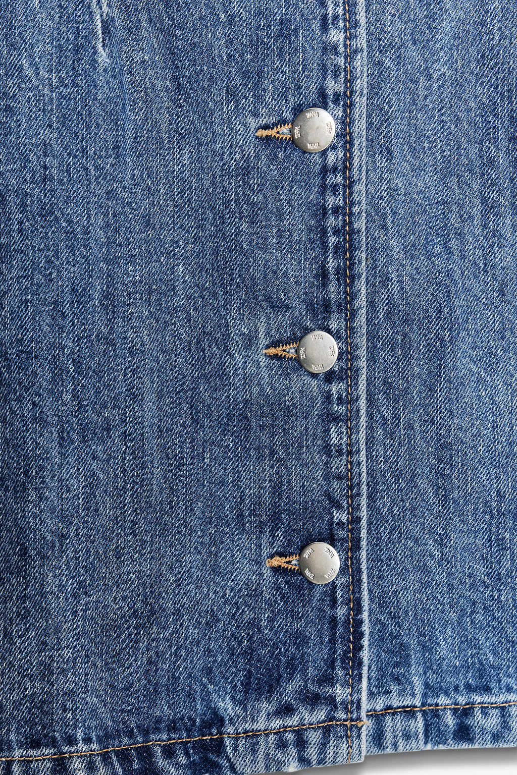 Z1975 DENIM MINI DRESS - Zara фото 16