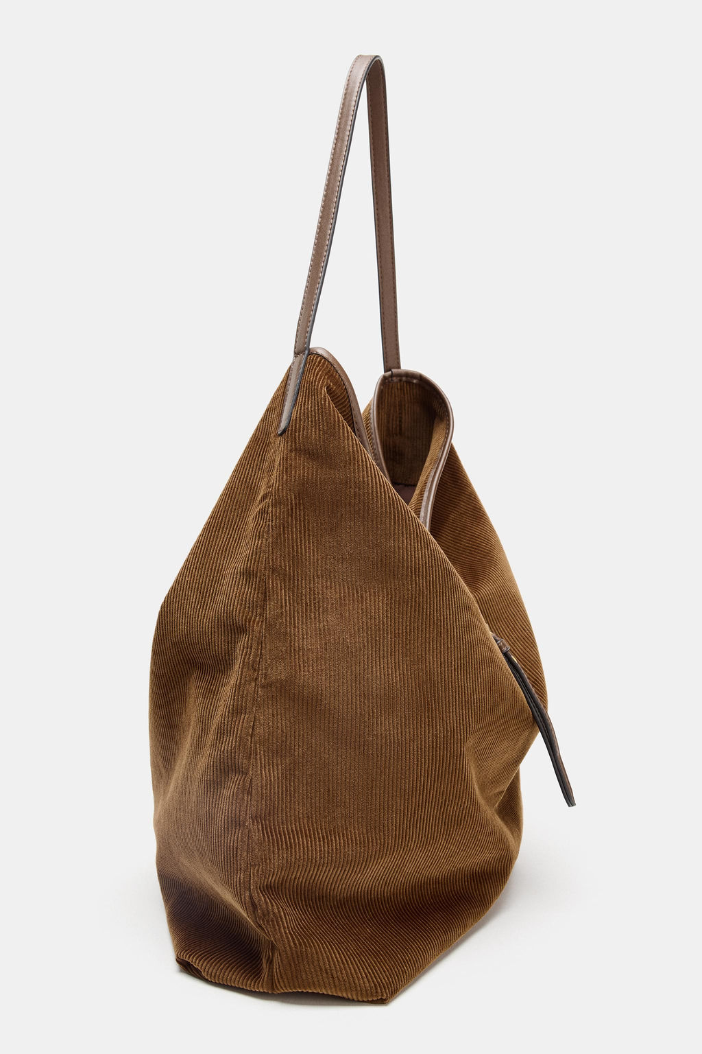 CORDUROY-EFFECT TOTE BAG - Zara фото 4