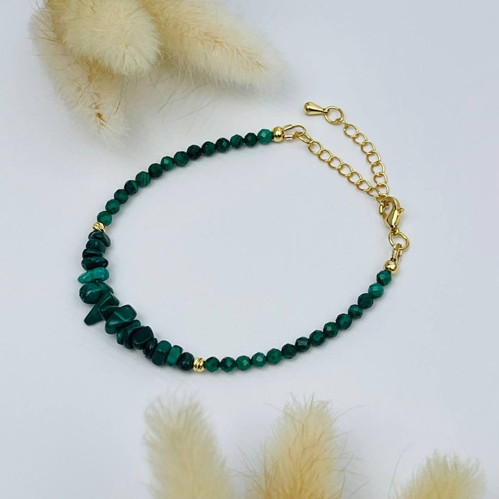 Браслет из Малахита 18,5 см +