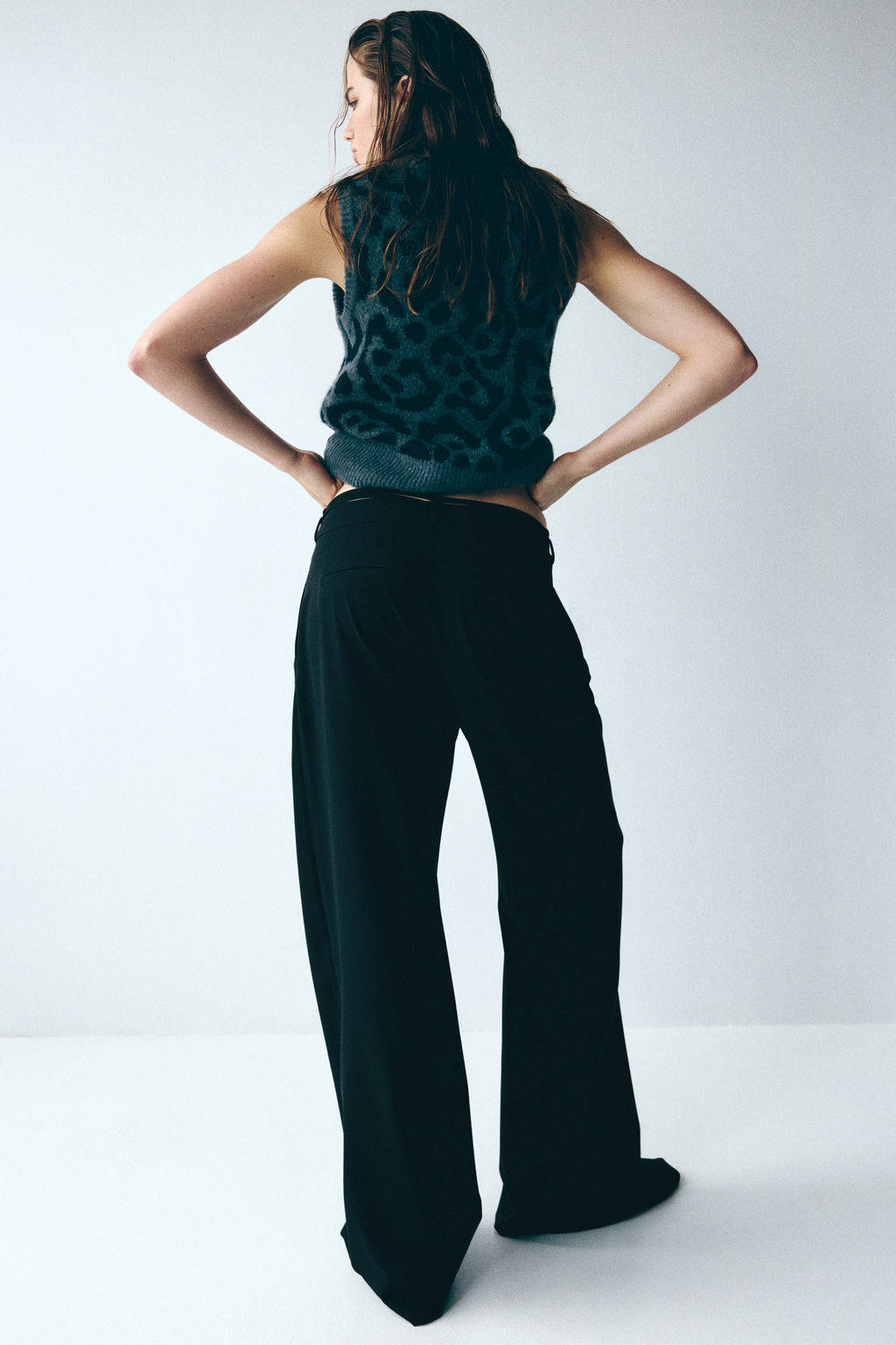 Pantal?n sastre con cintur?n - H&m фото 11