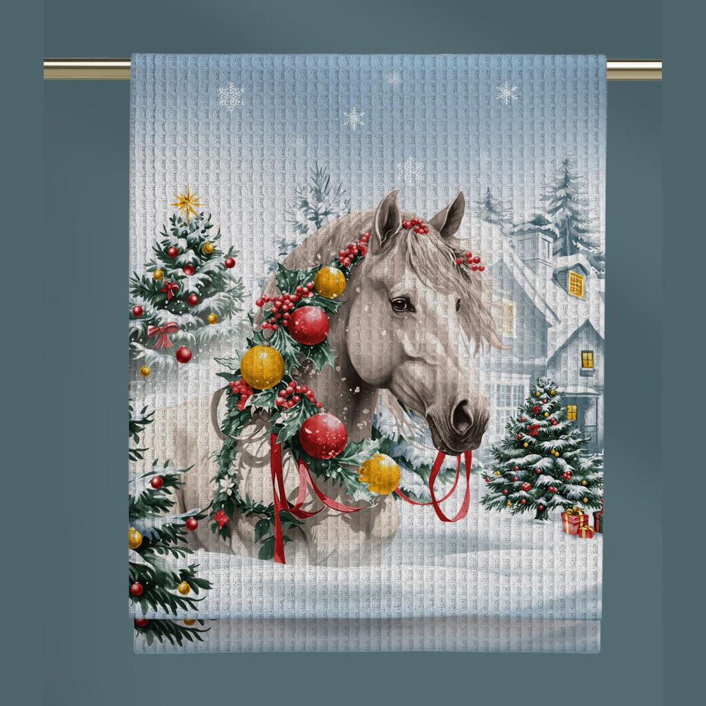 2 шт. Полотенце рогожка 45х60 "Fine Line" рис 35007-3 "Пестроткань" тауп