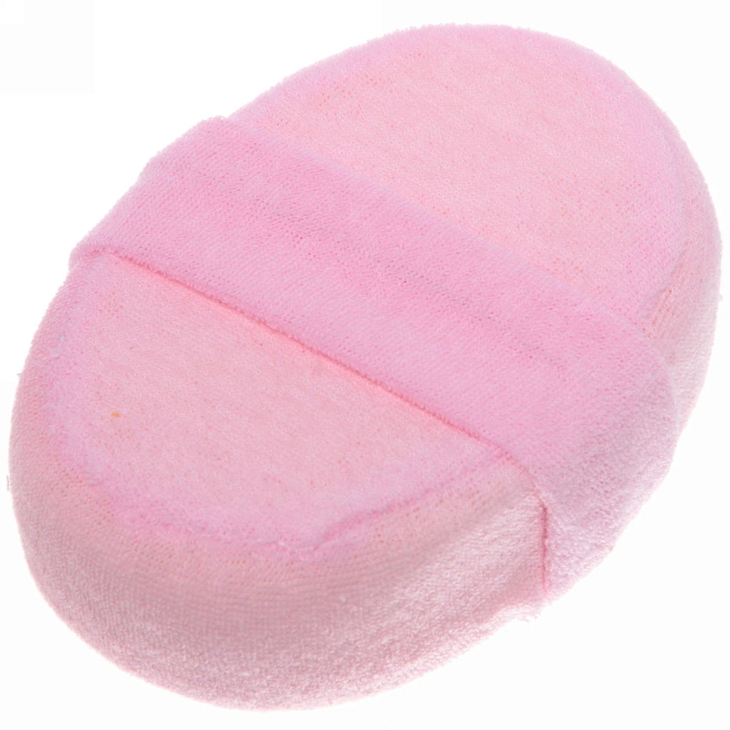 Цена за 3 шт. Мочалка для лица и тела "Ultramarine - Парадиз", мягкая, цвет микс, 15*10*5см (зип пакет и наклейка Ultramarine)