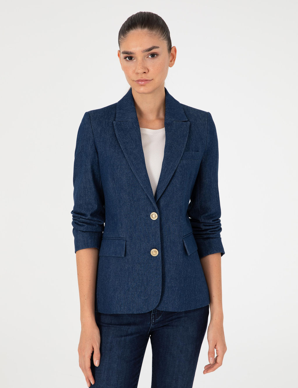 _ndigo Regular Fit Jean Ceket - Pierre cardin фото 3