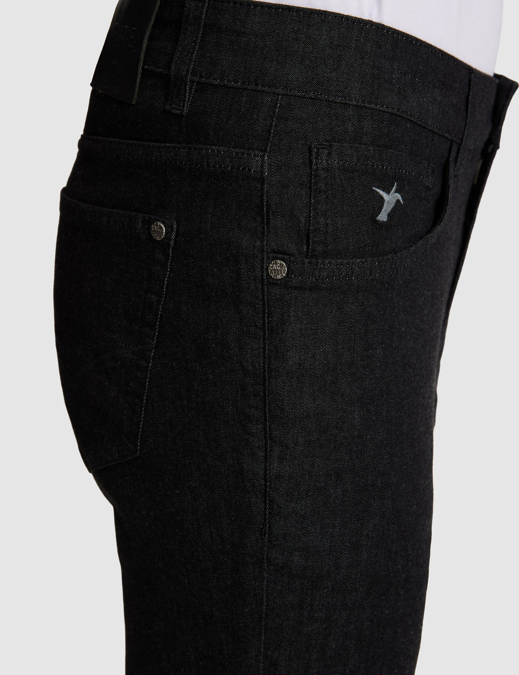 Antrasit Slim Fit Pamuk Kar___ml_ Jean Pantolon