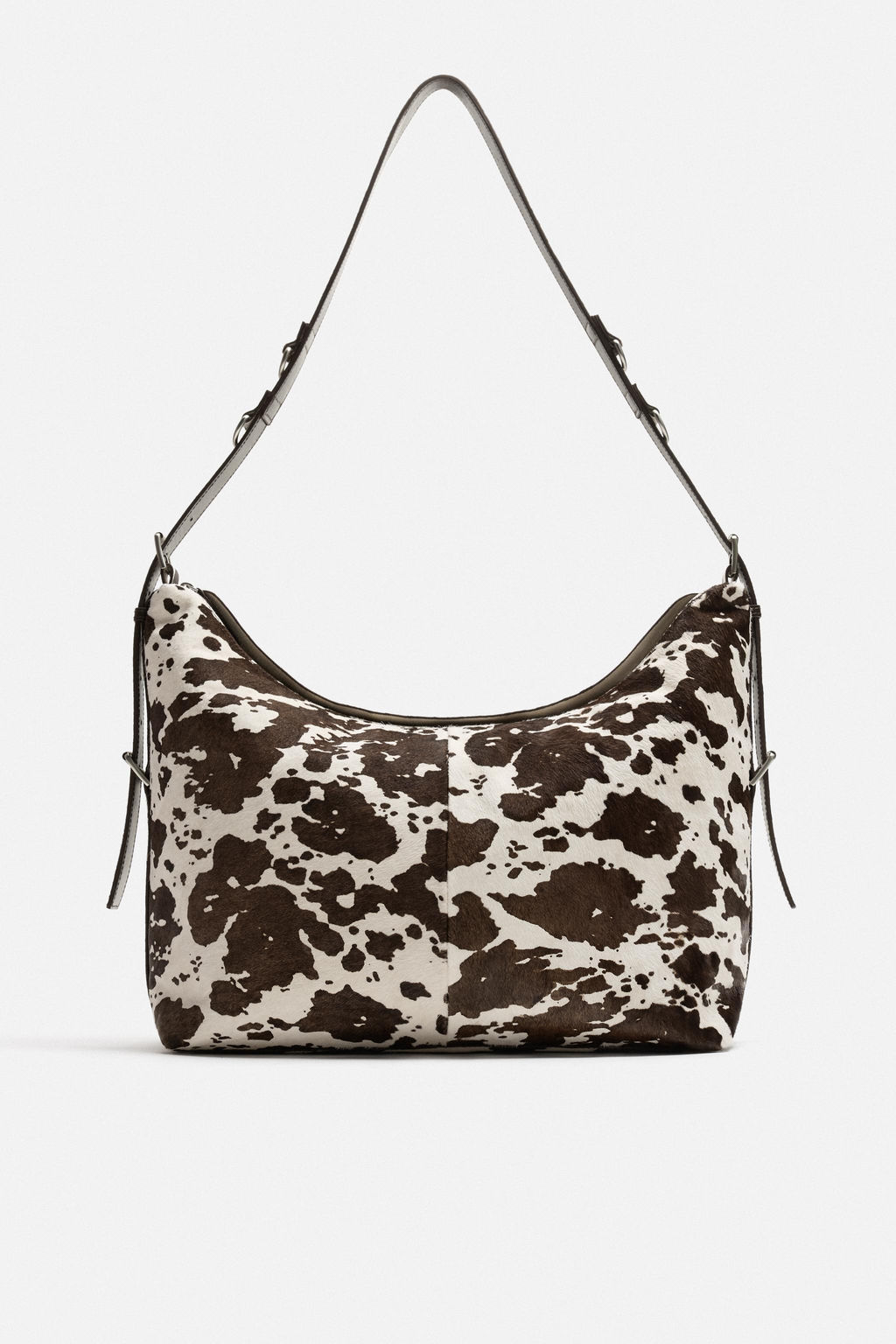 ANIMAL PRINT LEATHER TOTE BAG - Zara фото 3