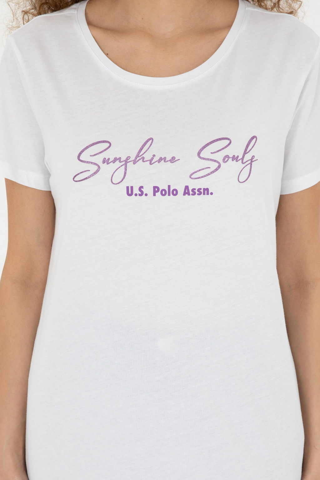 U. S. Polo Assn / Женская белая футболка - U.s. polo assn фото 6