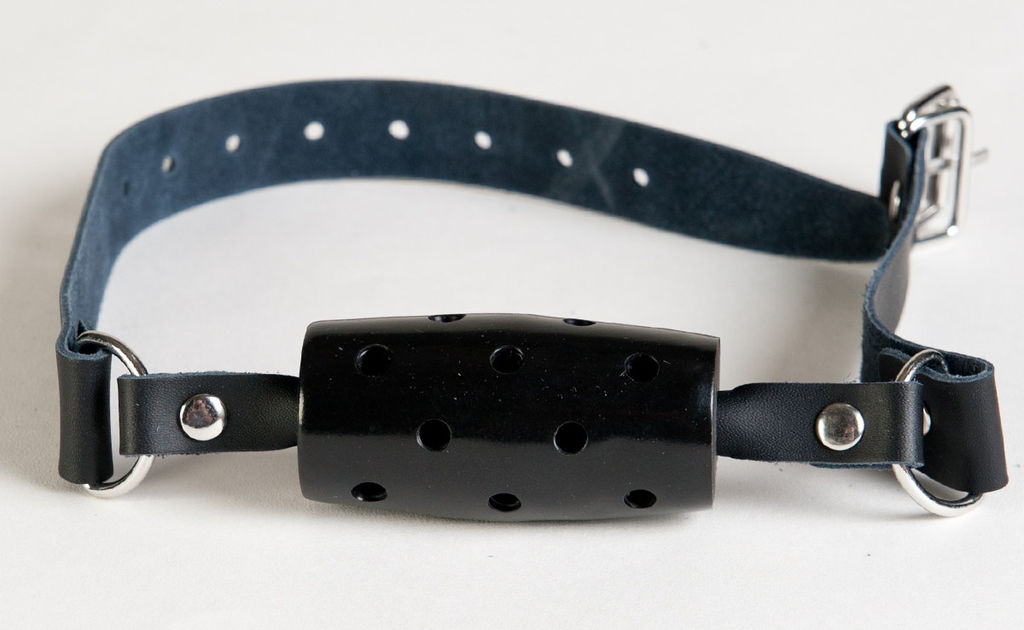 Кляп-трензель TOYFA Theatre, черный  фото 4