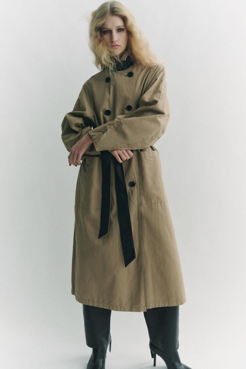 REVERSIBLE TRENCH COAT ZW COLLECTION - Zara фото 8