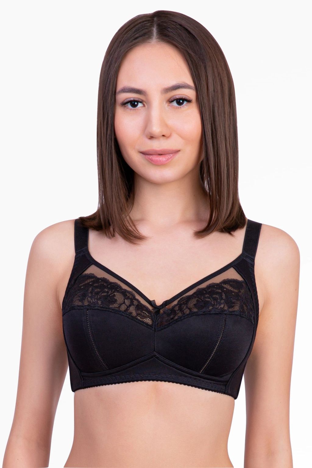 Бюстгальтер Milavitsa 122920 черный с нюдом  фото 3