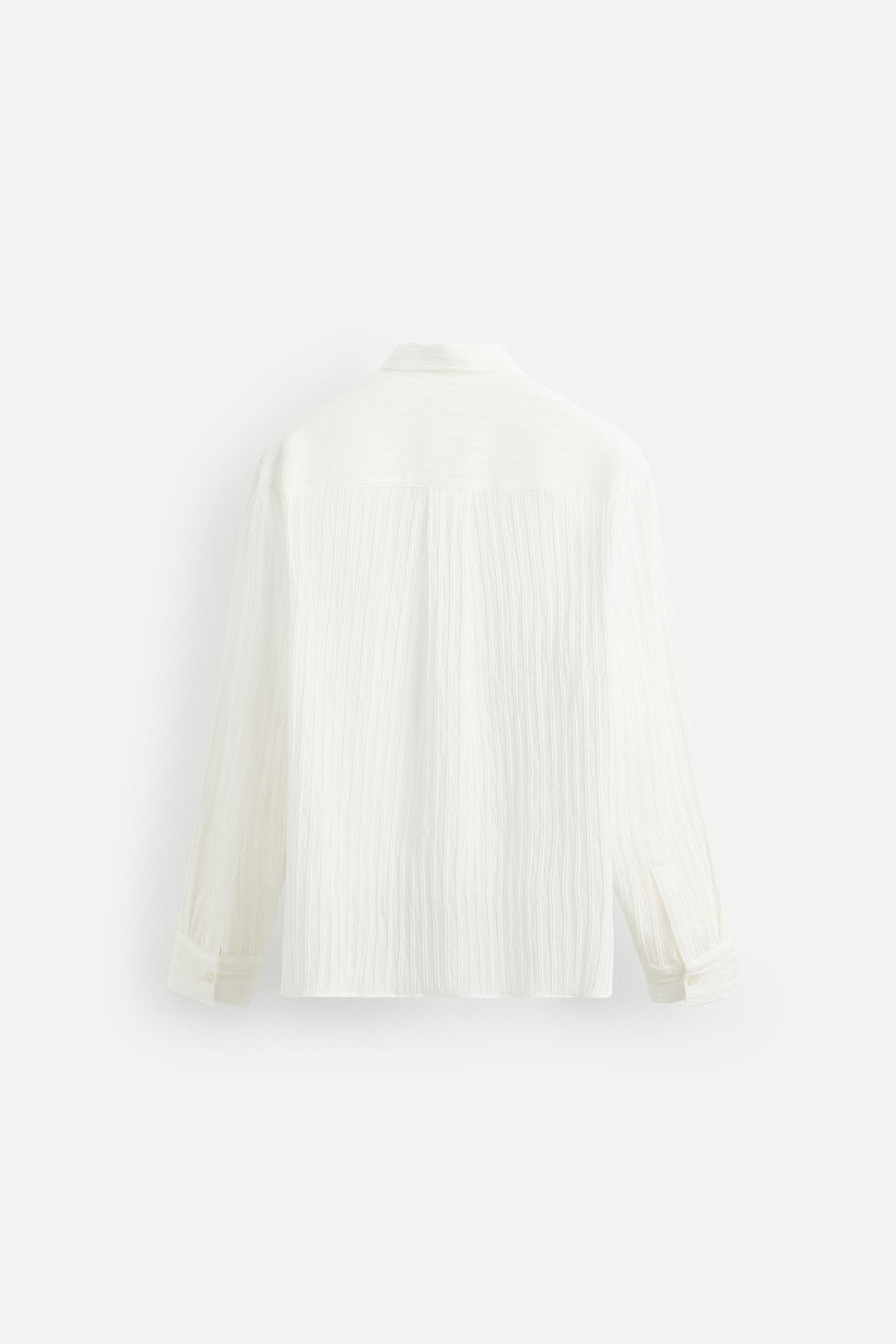 STRIPED JACQUARD SHIRT - Zara фото 7