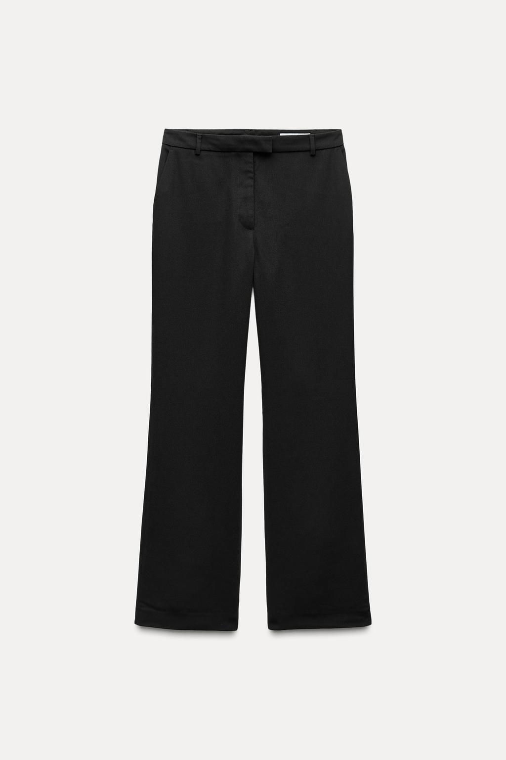 ZW COLLECTION STRAIGHT-FIT TROUSERS - Zara фото 9