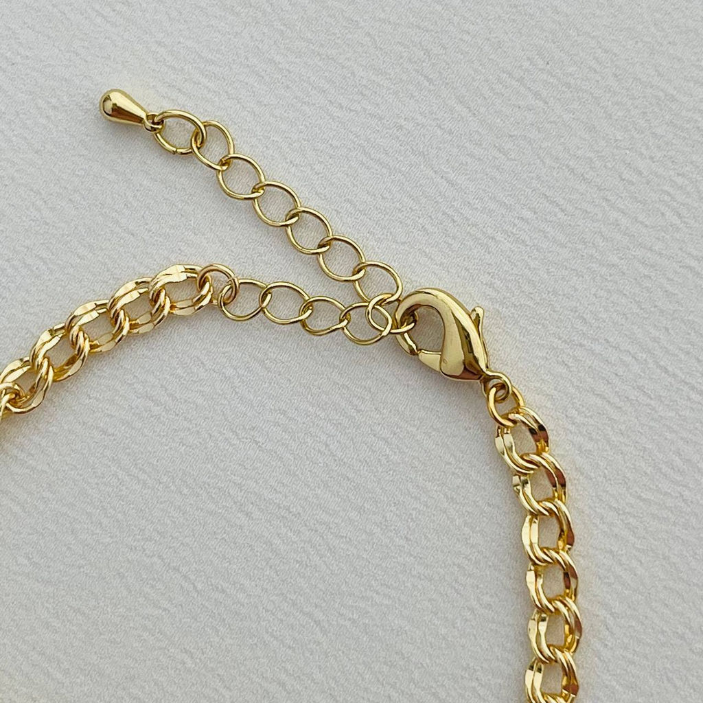 Браслет на цепочке из Цитрина - Радуга самоцветов фото 4