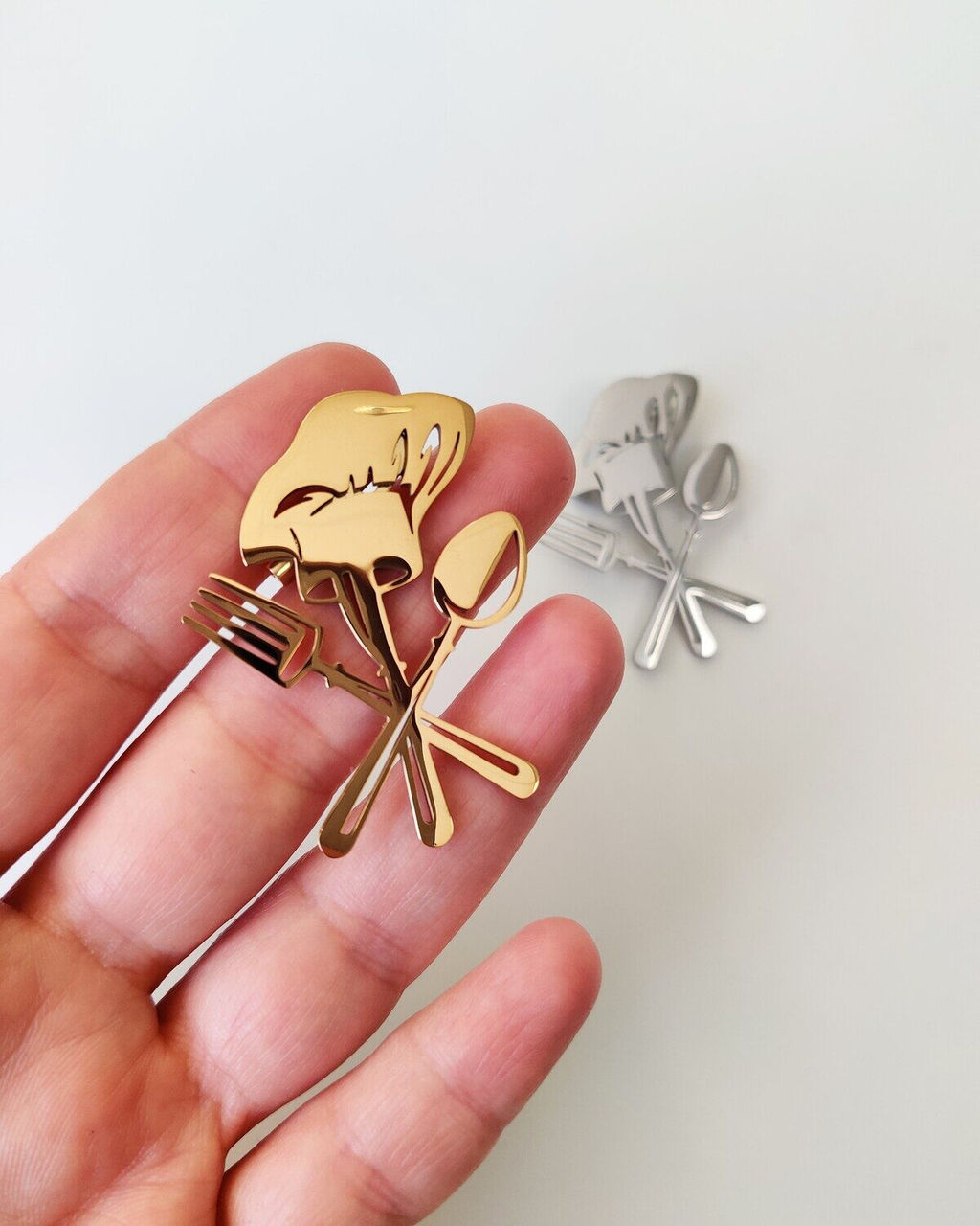 Брошь из стали - Vel vett фото 3