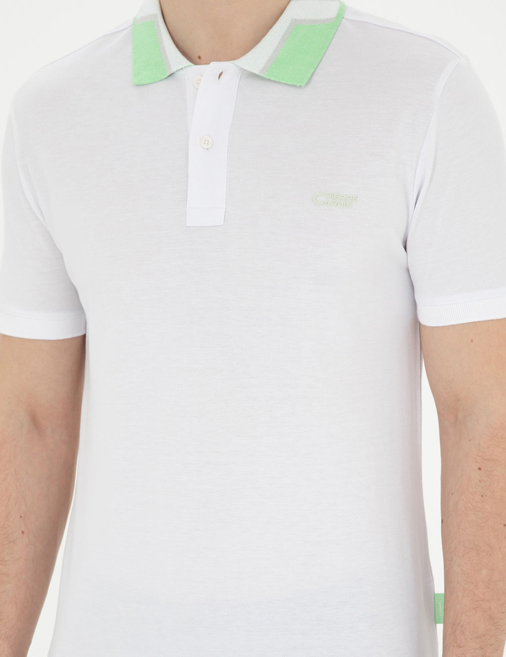 Beyaz Slim Fit Ti__rt