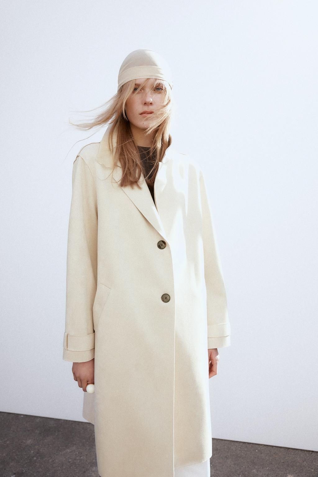 FAUX SUEDE COAT - Zara фото 2
