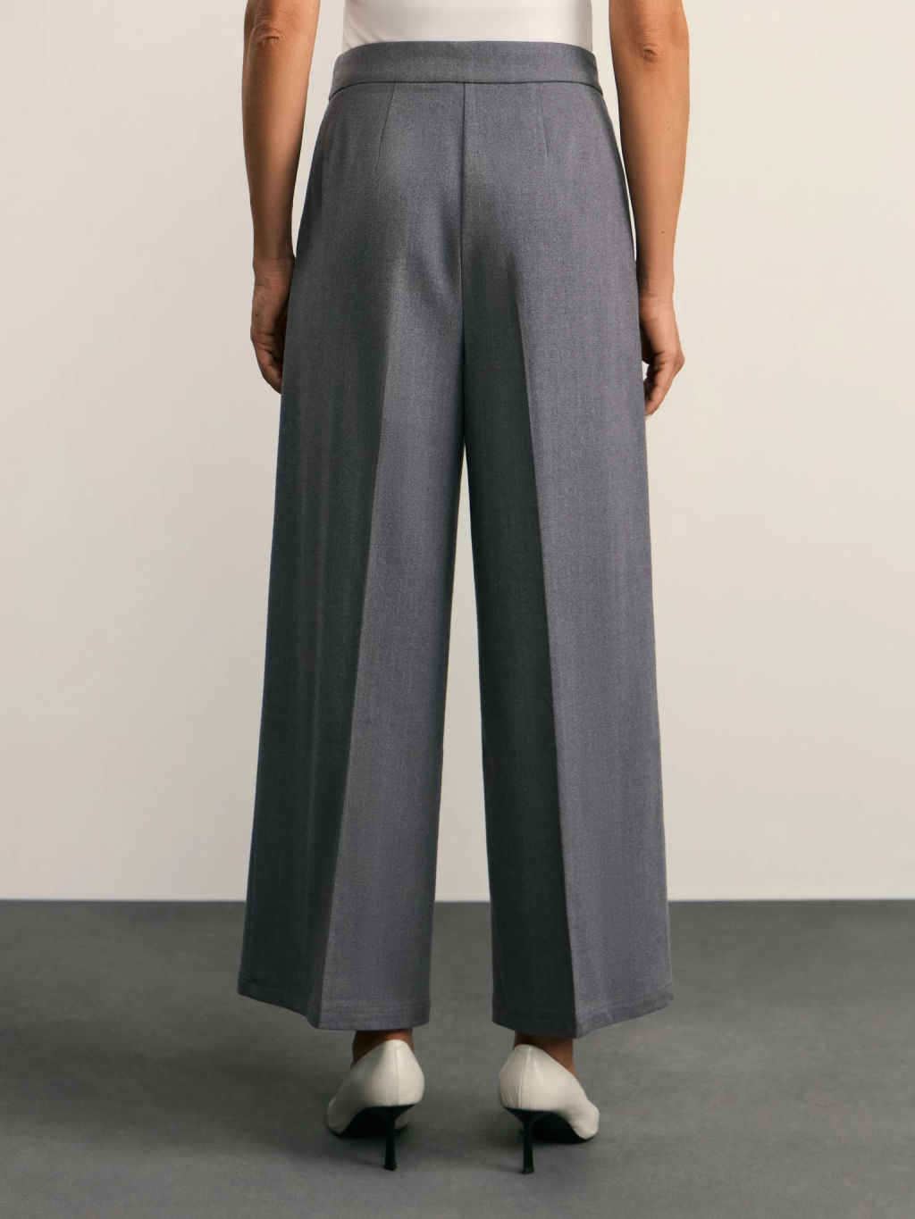 Брюки-кюлоты с защипами / Zarina  фото 4