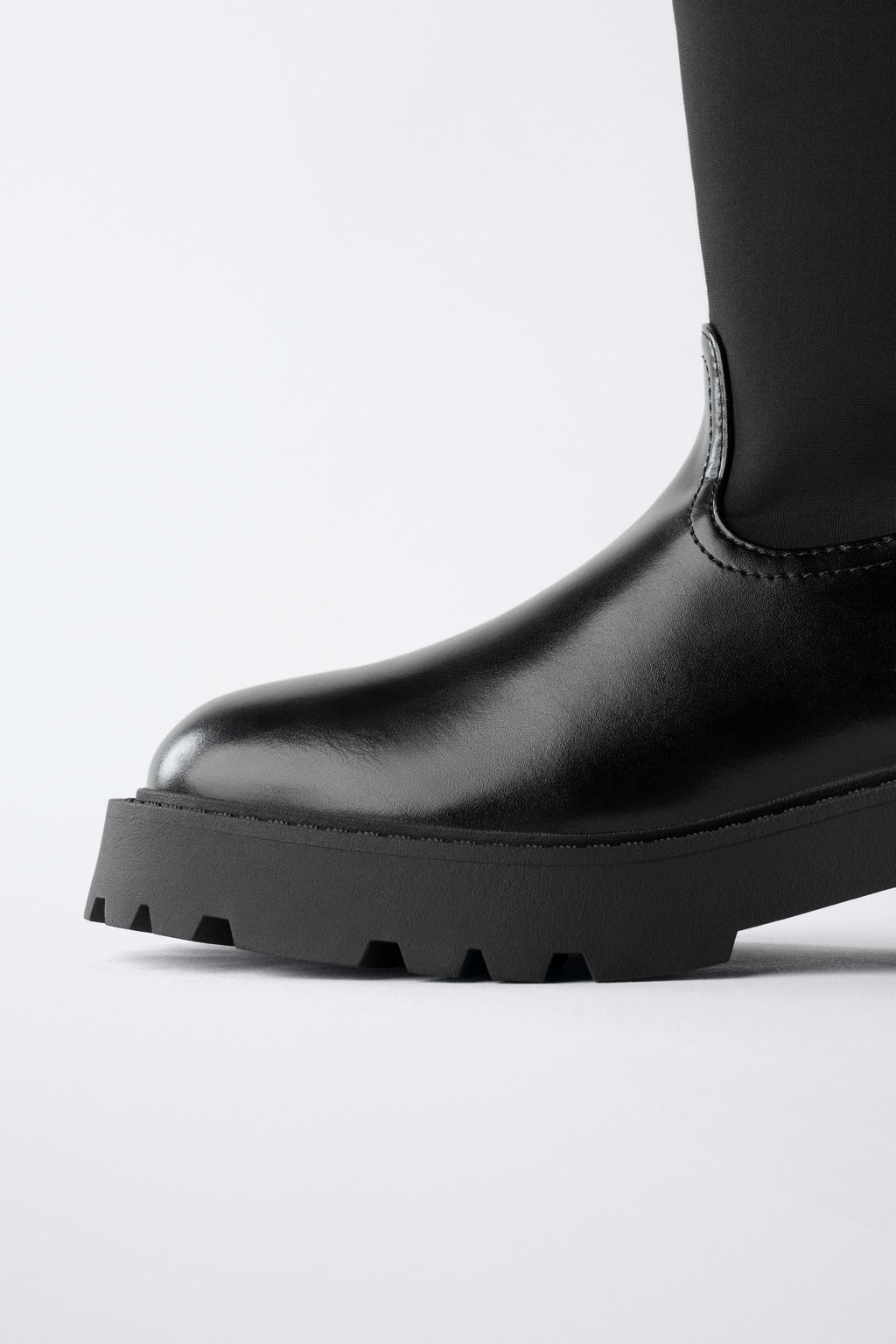 KNEE-HIGH SOCK BOOTS - Zara фото 6