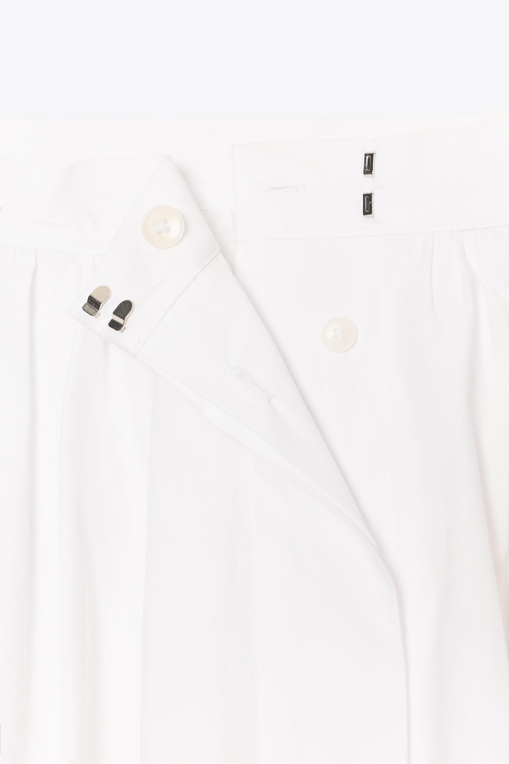ZW COLLECTION POPLIN MIDI SKIRT - Zara фото 7