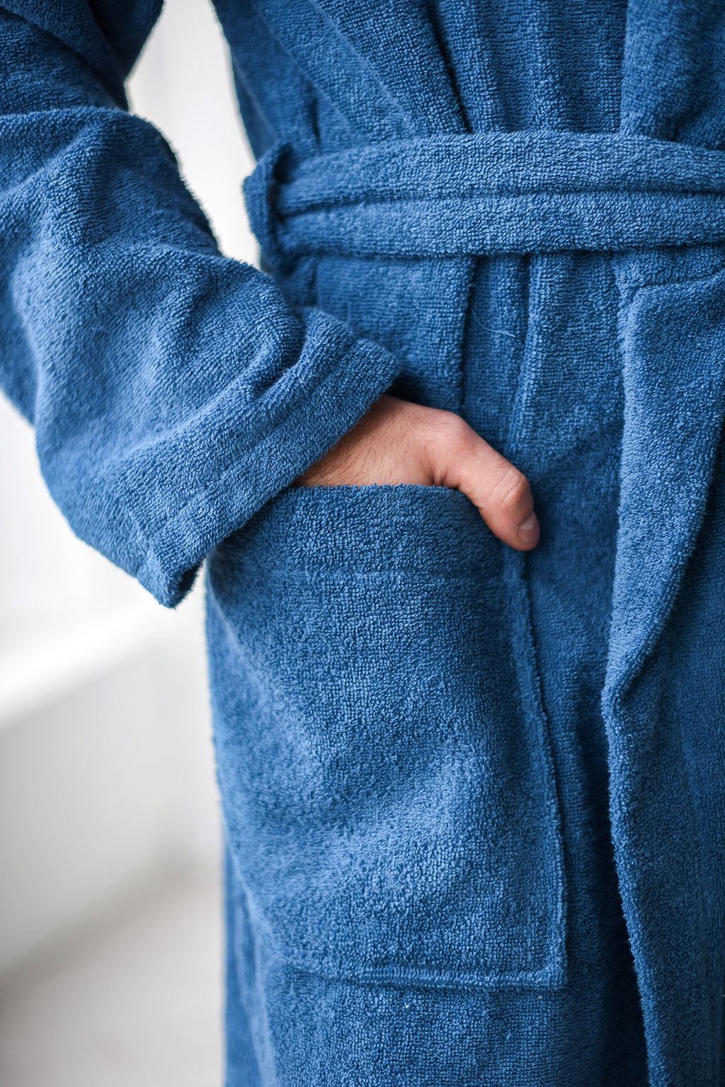 Халат мужской Банный - Оптима фото 5