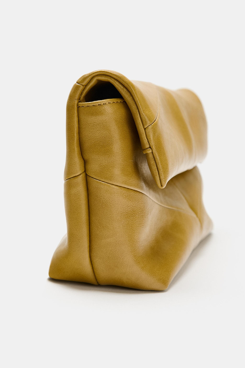 BOLSO SOBRE ACOLCHADO / Verde Caqui - Zara фото 5
