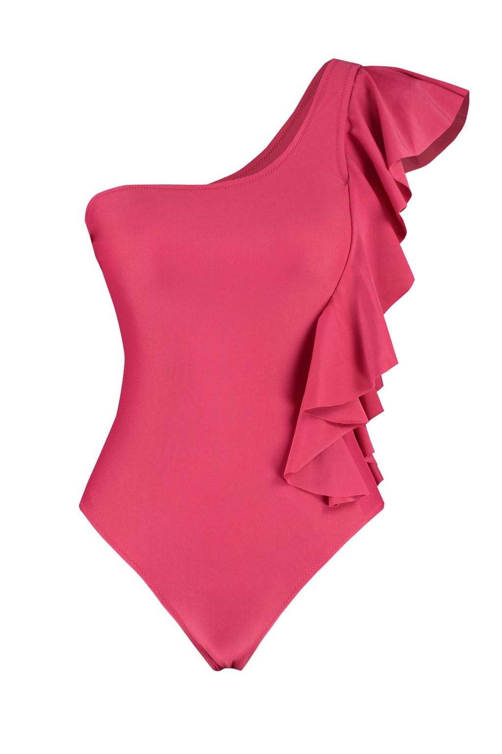 K?rm?z? Tek Omuz Volanl? Normal Paca Mayo TBESS23MA00153 - Trendyolmilla фото 7