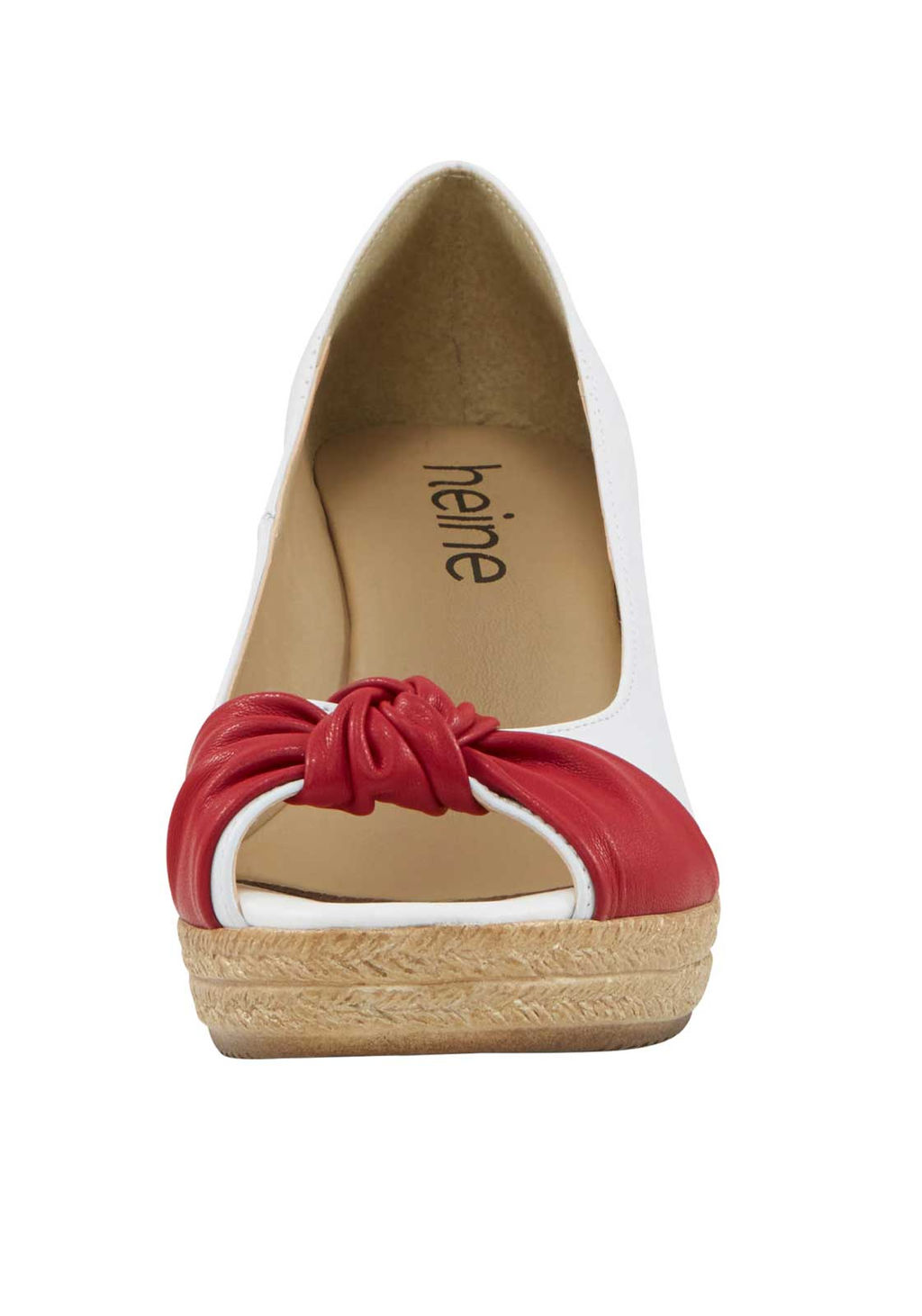 Туфли, бело-красные - Heine фото 5