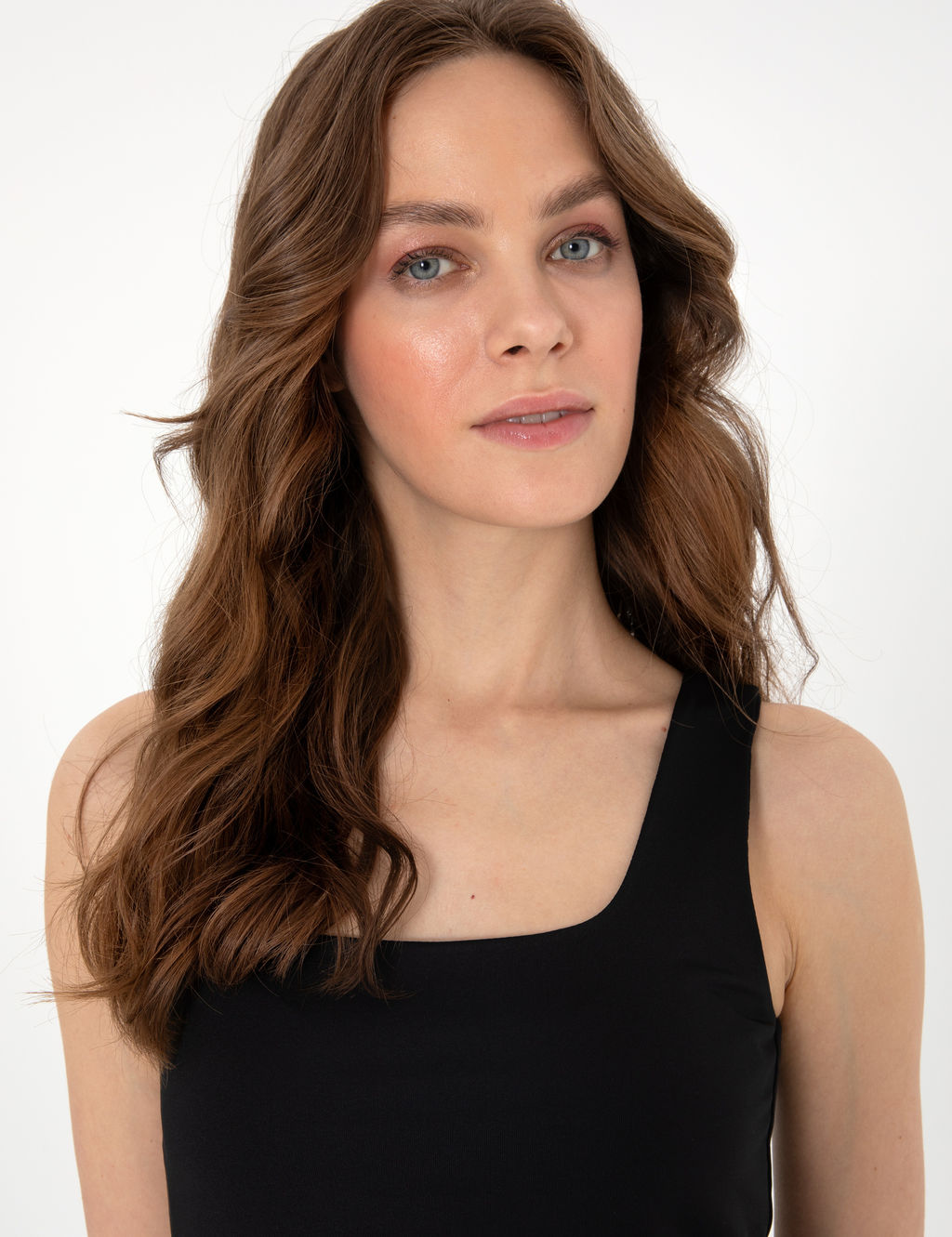 Siyah Extra Slim Fit Ti__rt