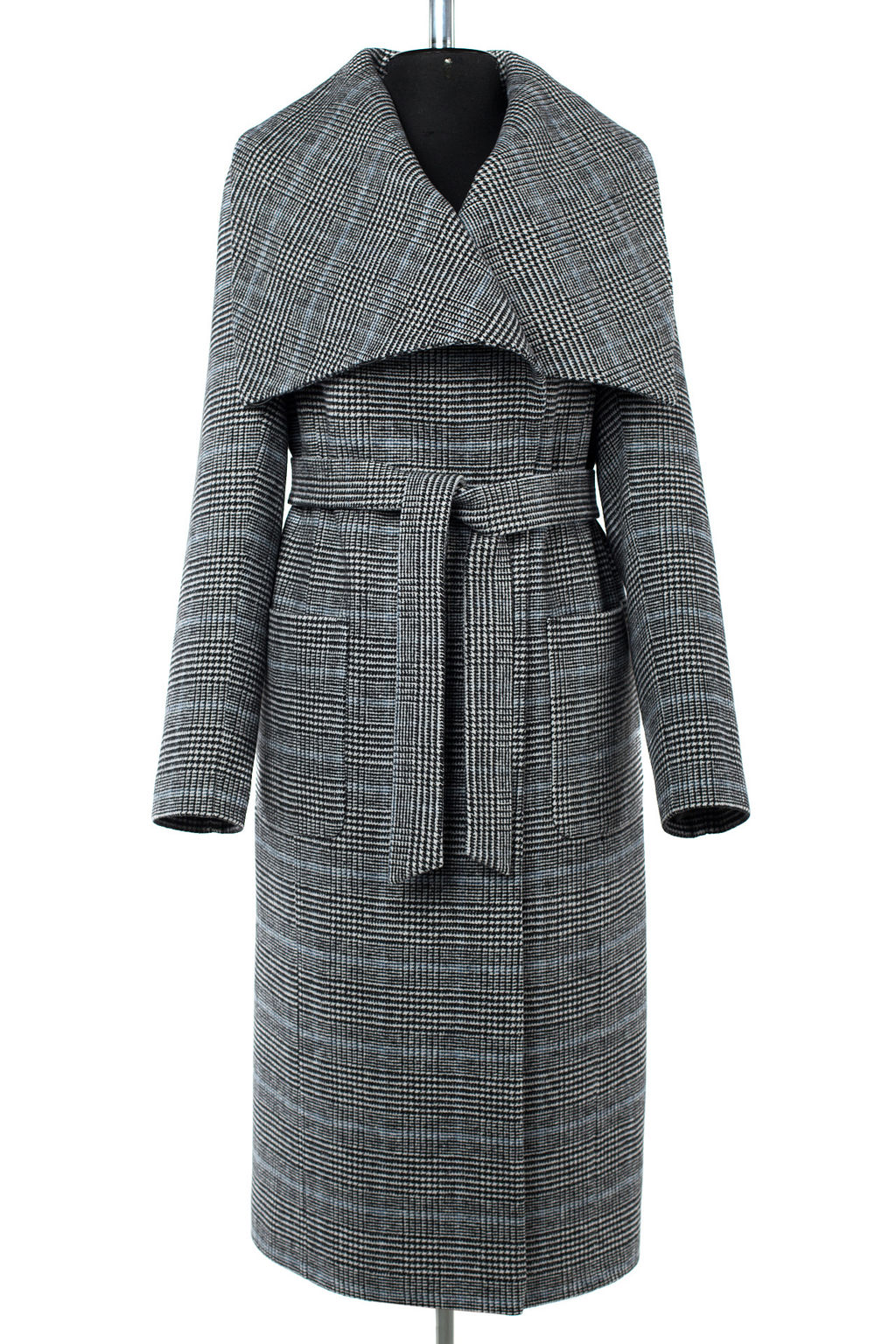 01-10186 Пальто женское демисезонное (пояс) - El podio фото 11