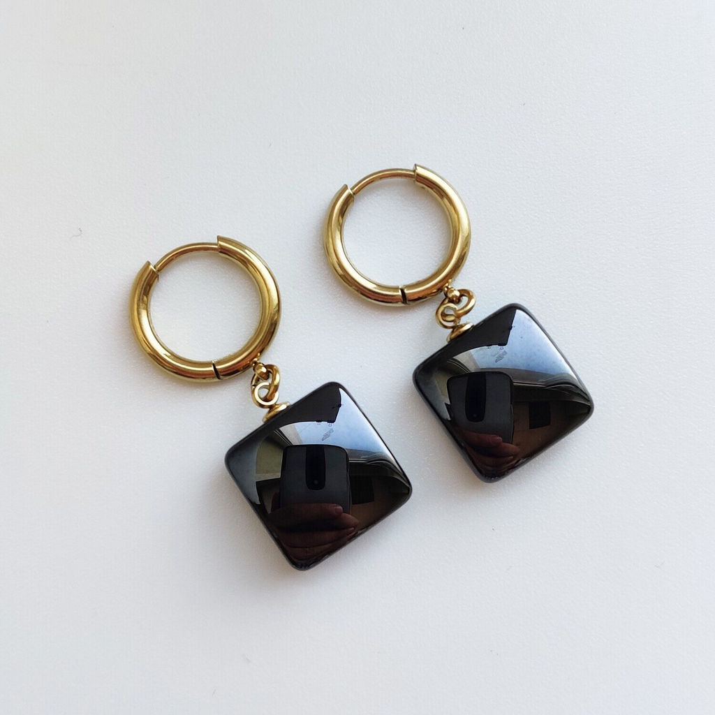 Серьги из стали