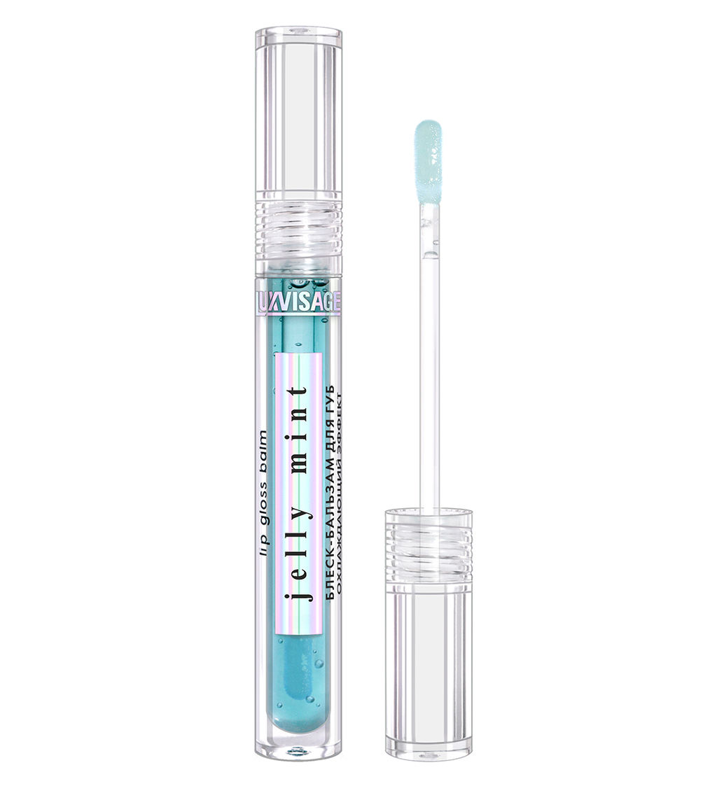 LuxVisage Блеск-бальзам для губ LUXVISAGE JELLY MINT охлаждающий эффект  фото 2