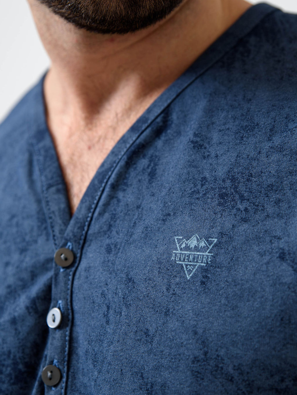 Лонгслив эффект варенки 100% ХЛОПОК- Путешествие - Оптима фото 6