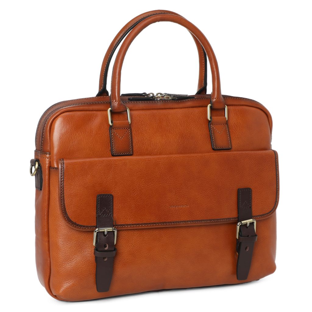 Мужская сумка для ноутбука GERARD HENON Артикул 2920705, светло-коричневый  фото 3
