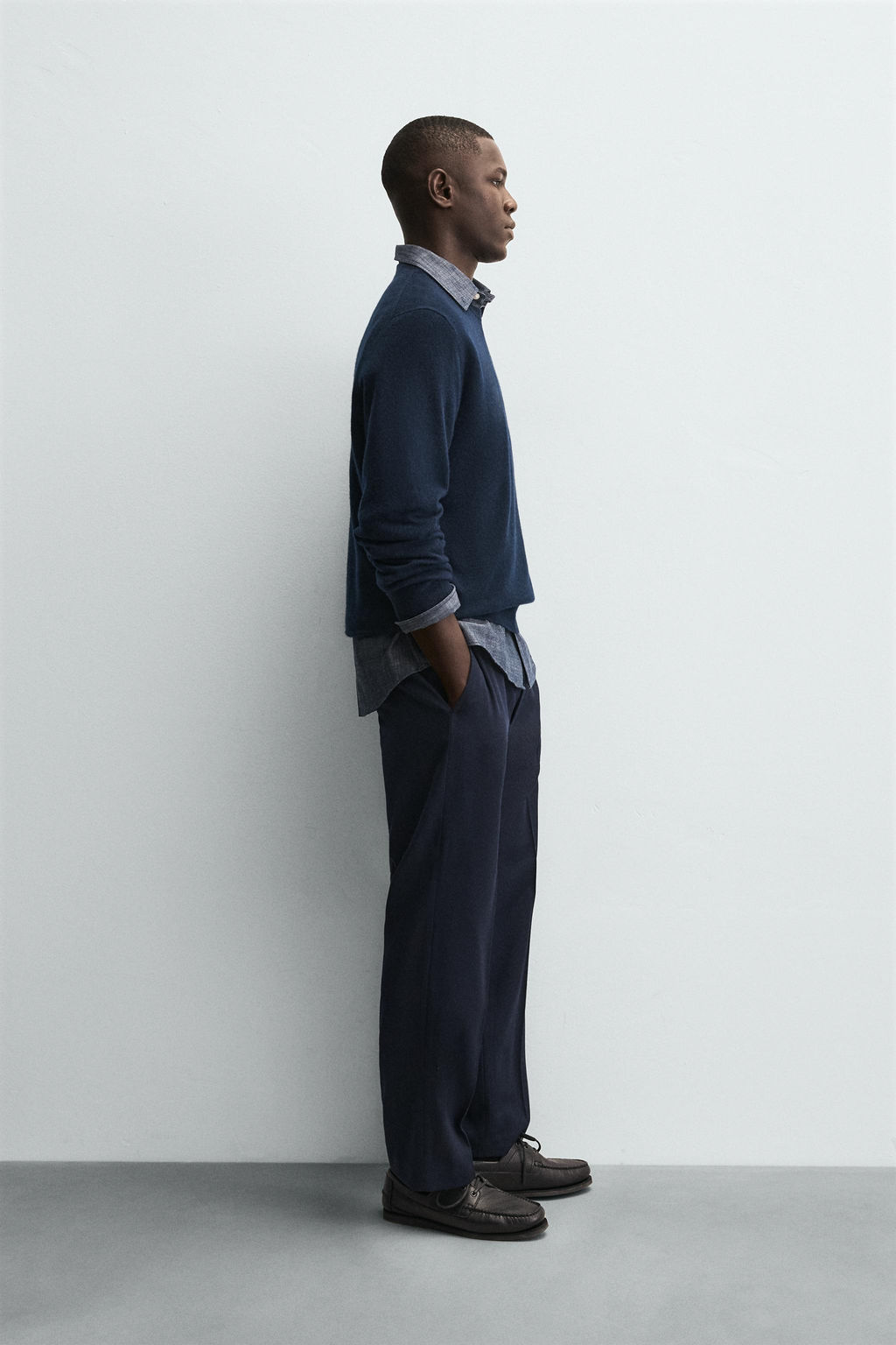WOOL - CASHMERE SWEATER - Zara фото 12