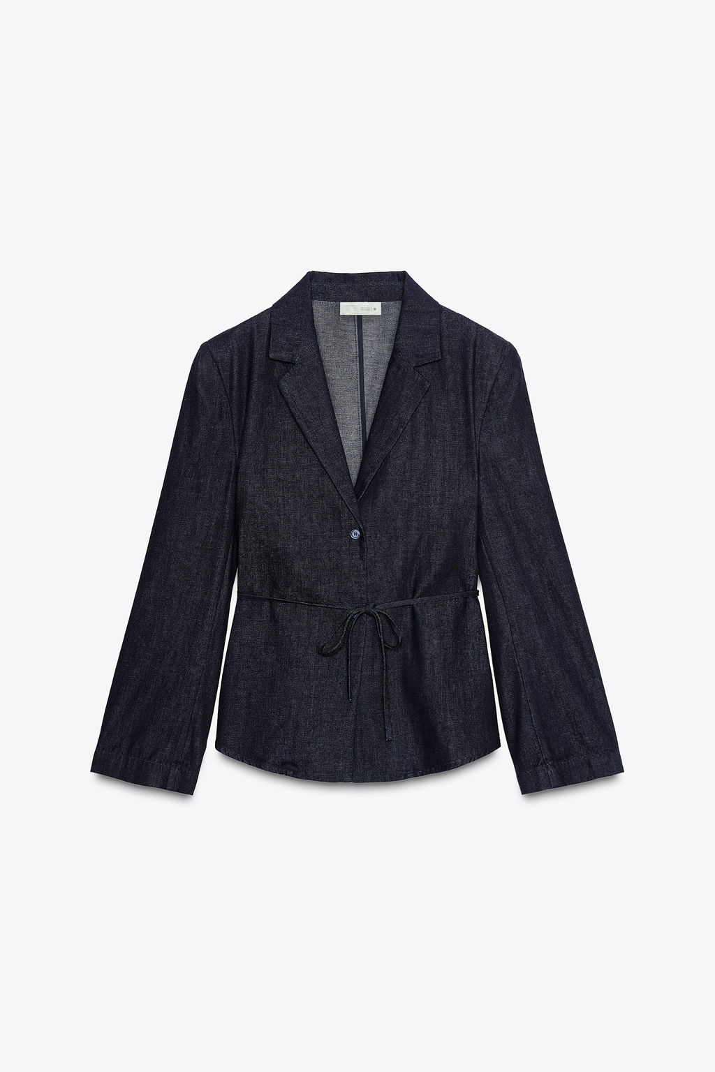 SHIRT BLAZER WITH BELT - Zara фото 5