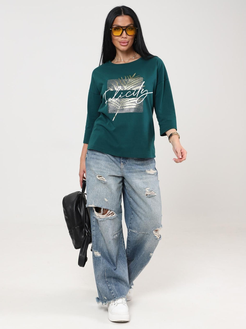 IV-CAPRIZ Хоста - футболка изумрудный